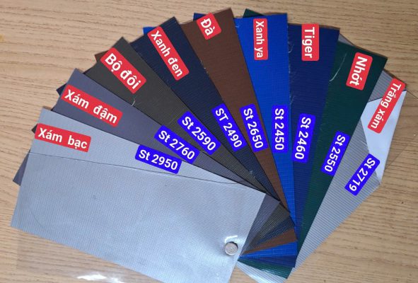 Bảng màu trung tính bạt Starflex Hàn Quốc chính hãng năm 2025