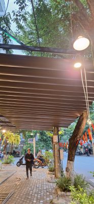 Các thắc mắc thường gặp của thợ khi thi công mái che bạt